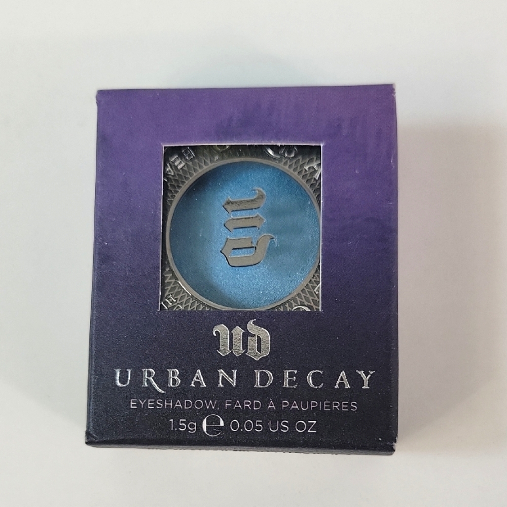 Urban Decay Eyeshadow Peace /Electric Blue .05 Oz. NIB Discontinued Color